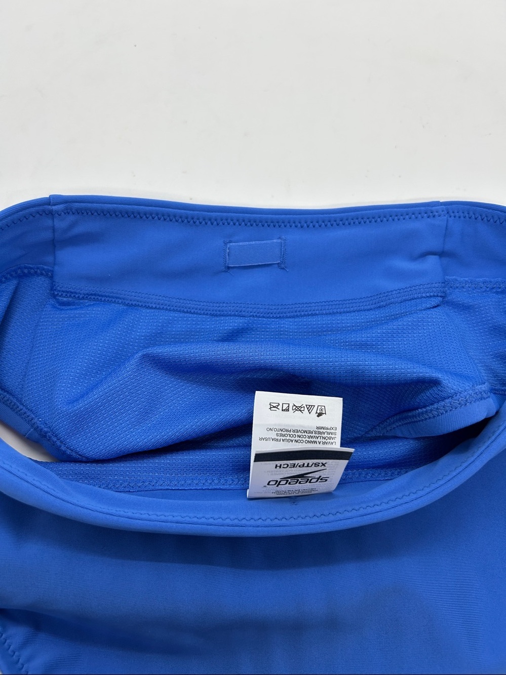 Speedo Bright Blue High-Cut Swim Briefs Women, Size XS NWT. - Picture 6 of 9